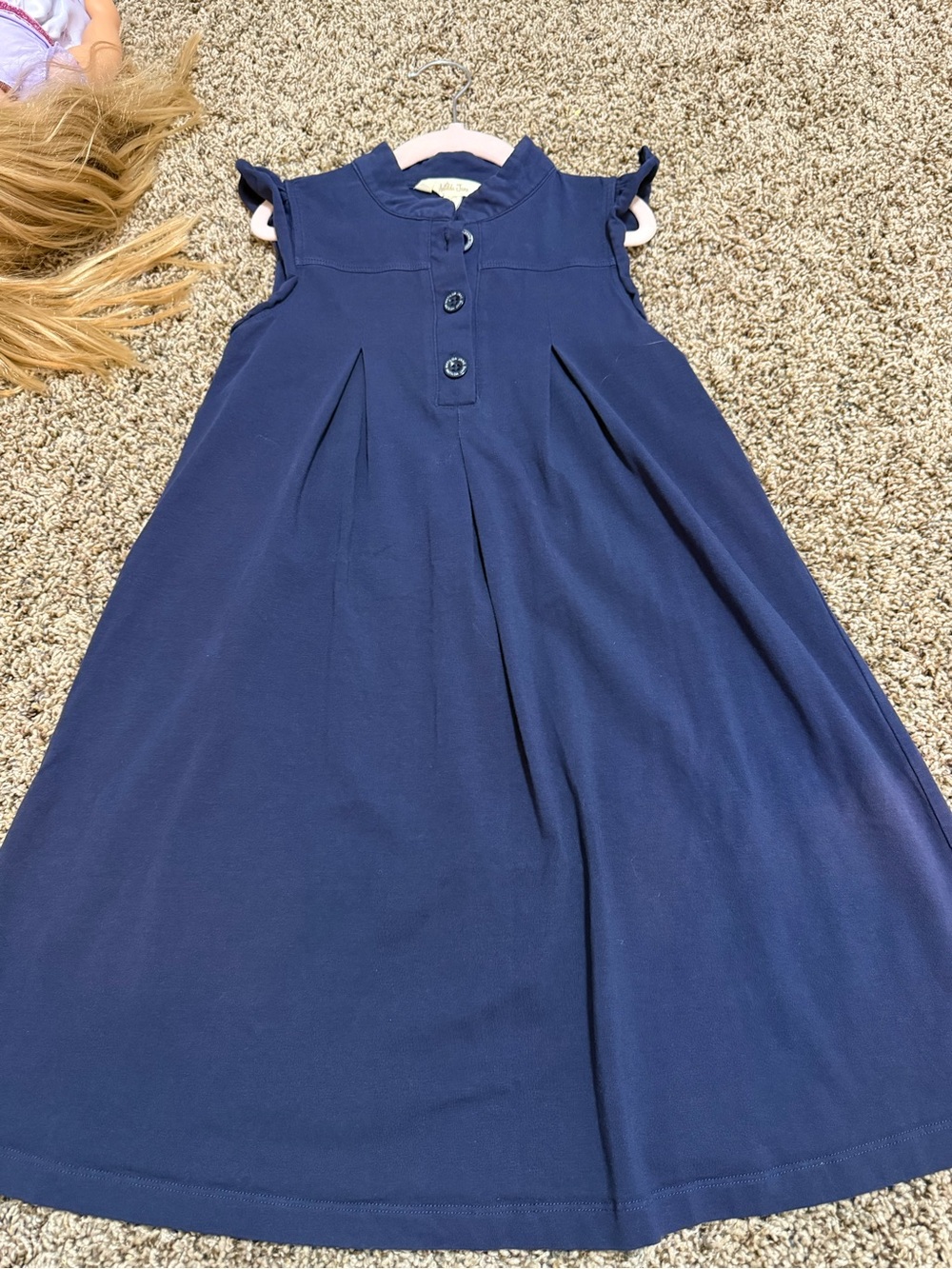 Matilda Jane Navy Uniform Sleeveless Dress